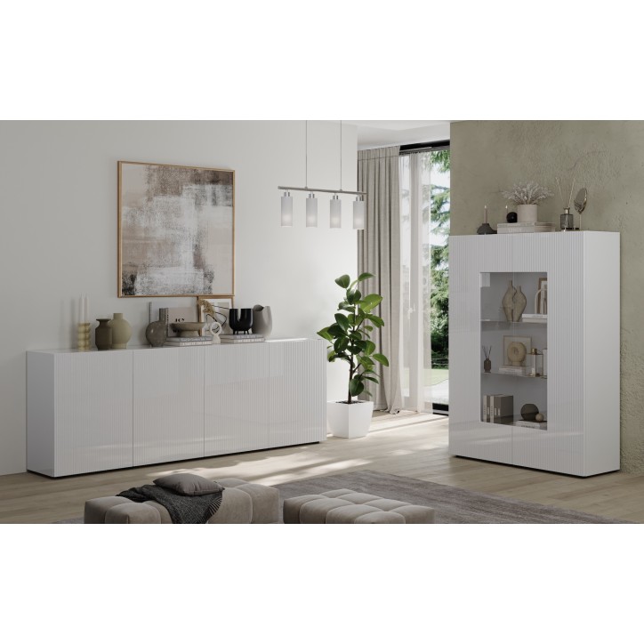 Ensemble Rio Blanc - Buffet & Vitrine vitrée