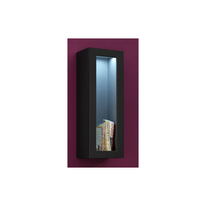 Vitrine VIGO noire 90cm Vitrine VIGO noire 90cm