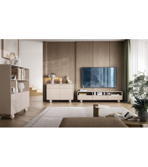Conjunto de muebles para TV ALBION – Color Cachemira