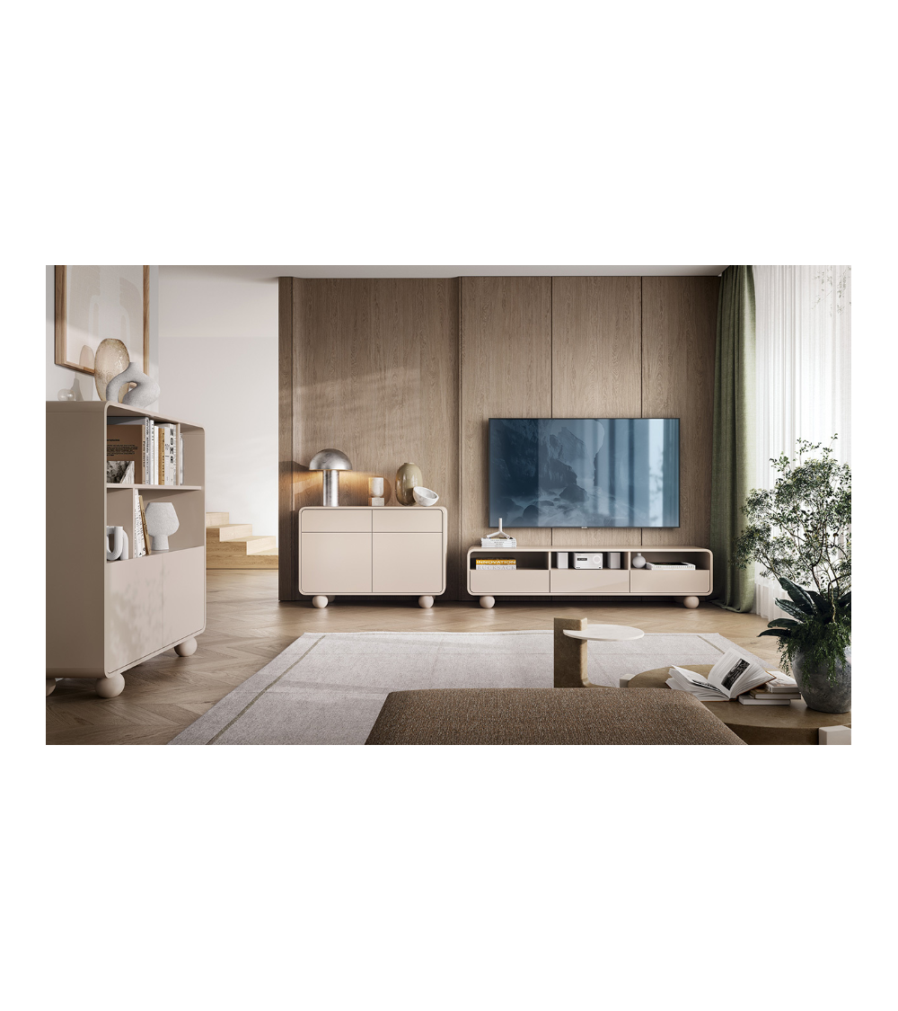 Set mobile TV ALBION – Colore Cashmere