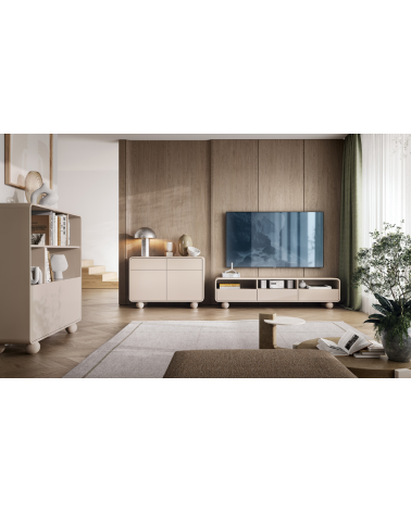 Conjunto de muebles para TV ALBION – Color Cachemira