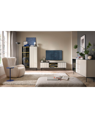 Ensemble meuble TV ORTA Couleur Cachemire