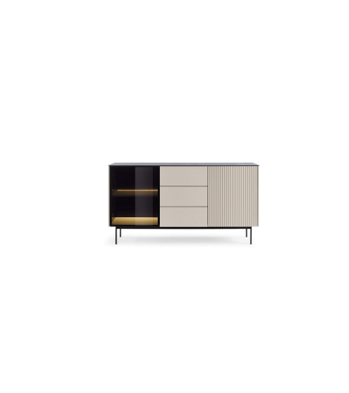 Ensemble meuble TV ORTA Couleur Cachemire