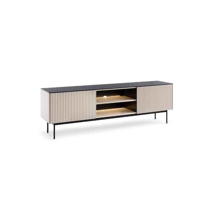 Ensemble meuble TV ORTA Couleur Cachemire Ensemble meuble TV ORTA Couleur Cachemire
