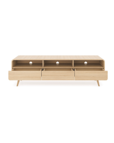 Ensemble meuble TV HELION Chêne Vicenza
