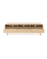 Conjunto de muebles para TV HELION – Color Roble Vicenza