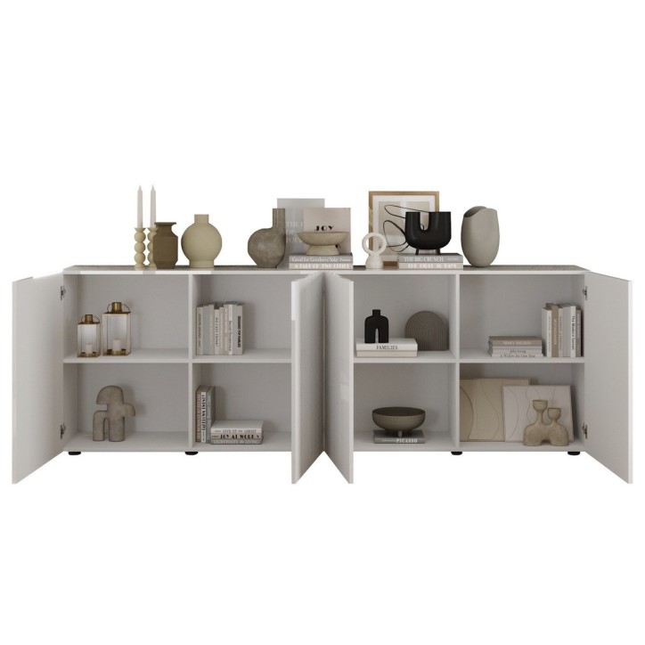 Ensemble Rio Blanc - Buffet & Vitrine vitrée