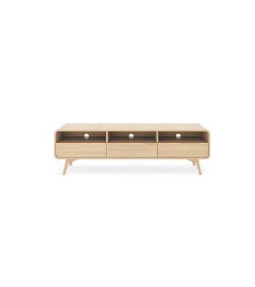 Ensemble meuble TV HELION Chêne Vicenza