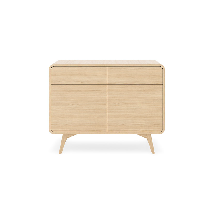 Conjunto de muebles para TV HELION – Color Roble Vicenza