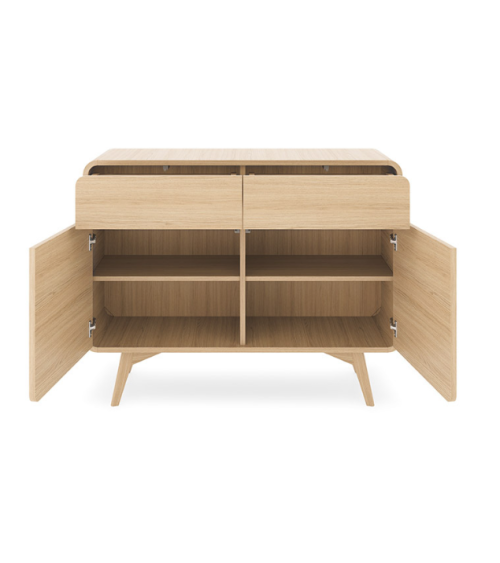 Ensemble meuble TV HELION Chêne Vicenza