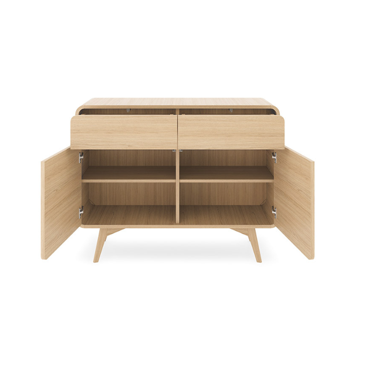 Conjunto de muebles para TV HELION – Color Roble Vicenza