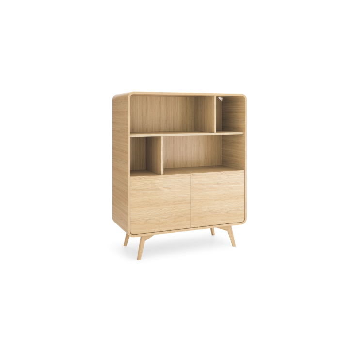 Ensemble meuble TV HELION Chêne Vicenza
