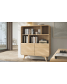 Conjunto de muebles para TV HELION – Color Roble Vicenza
