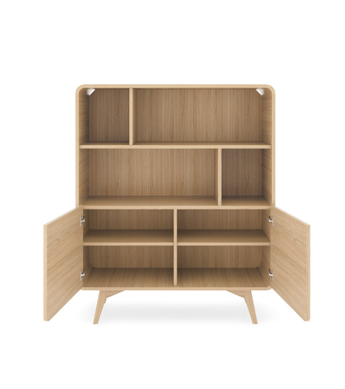 Ensemble meuble TV HELION Chêne Vicenza