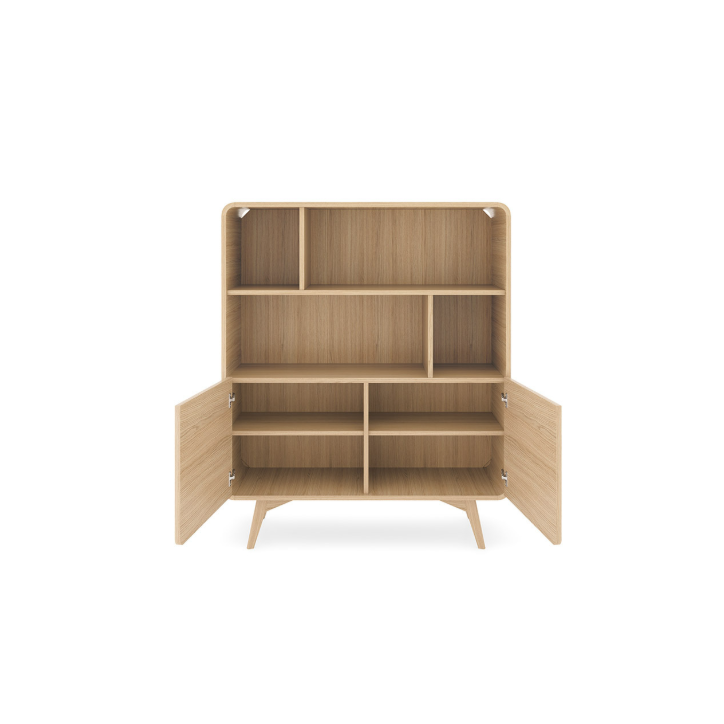 Ensemble meuble TV HELION Chêne Vicenza