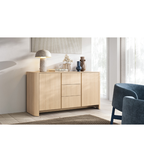 Ensemble meuble TV BARI Couleur Chêne Vicenza