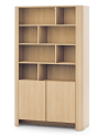 Conjunto de muebles para TV BARI – Color Roble Vicenza