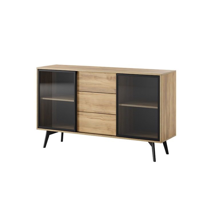Set mobile TV SLIDE – Colore Rovere Barocco Dorato