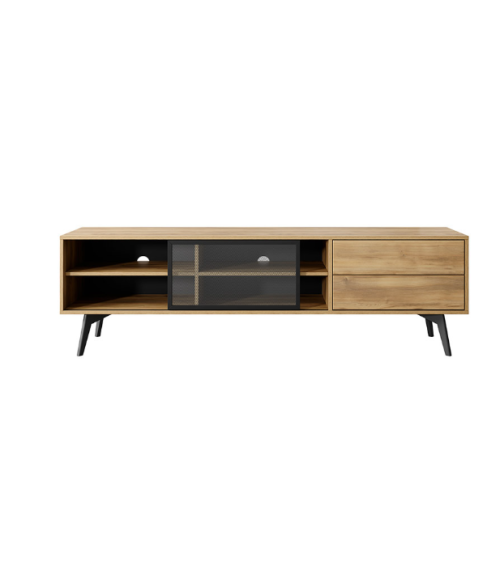 Conjunto de muebles para TV SLIDE – Color Roble Barroco Dorado
