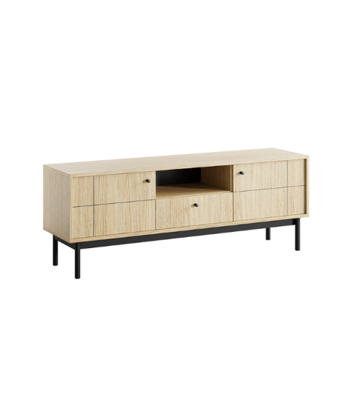 Set mobile TV JAPANDI – Colore Rovere Linea