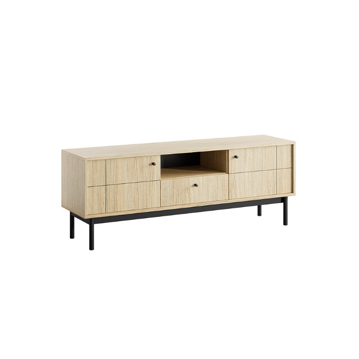 Set mobile TV JAPANDI – Colore Rovere Linea