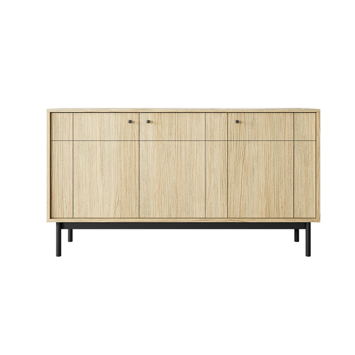 Ensemble meuble TV JAPANDI Couleur Chêne Linea