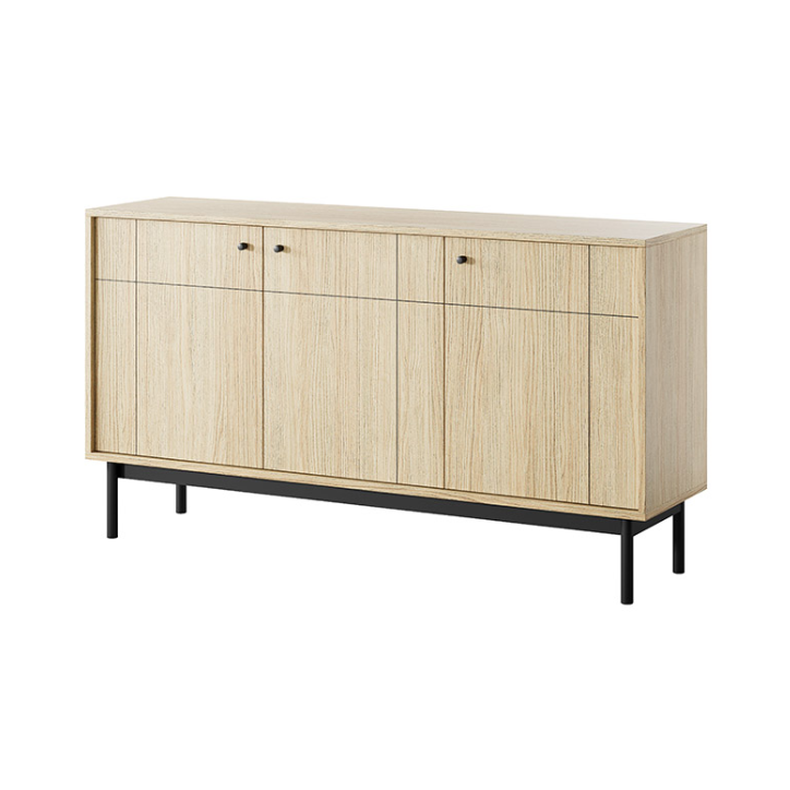 Ensemble meuble TV JAPANDI Chêne Linea