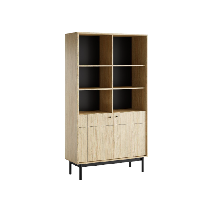 Ensemble meuble TV JAPANDI Chêne Linea