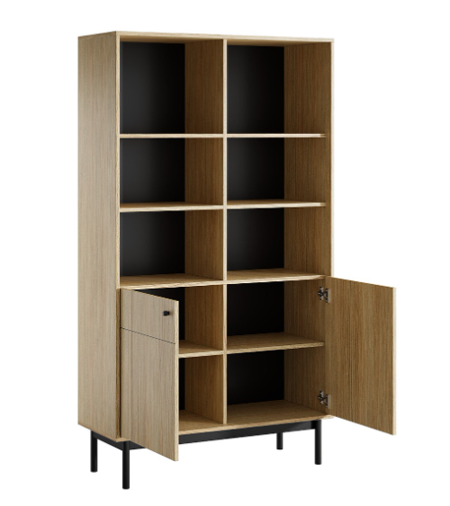Ensemble meuble TV JAPANDI Chêne Linea