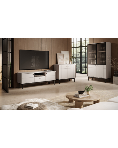 Ensemble meuble TV JAPANDI Cachemire