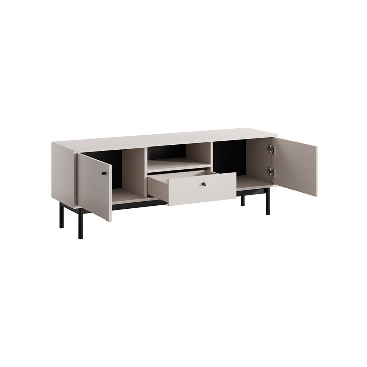 Conjunto de móveis para TV JAPANDI – Cor Cachemira