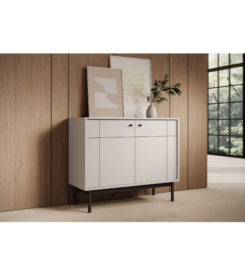 Conjunto de muebles para TV JAPANDI – Color Cachemira