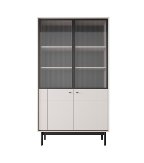 Conjunto de muebles para TV JAPANDI – Color Cachemira