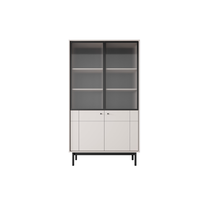 Conjunto de muebles para TV JAPANDI – Color Cachemira