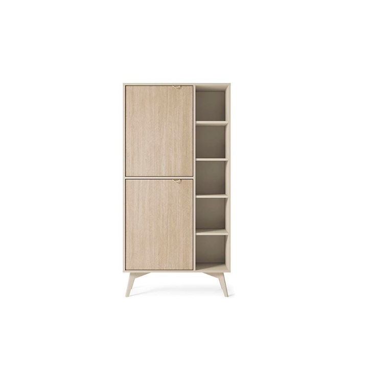 Conjunto de muebles para TV FOREST – Color Espiga Scandi / Beige
