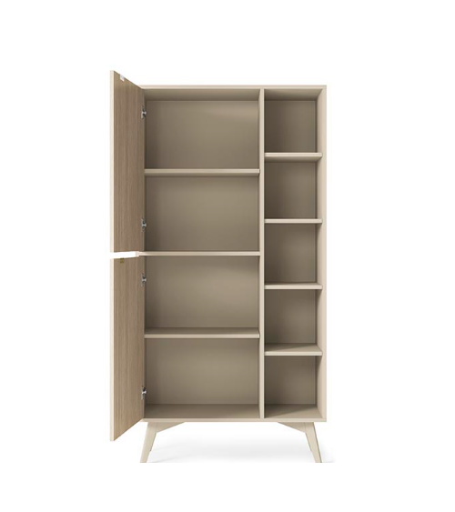 Conjunto de muebles para TV FOREST – Color Espiga Scandi / Beige
