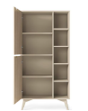 Ensemble meuble TV FOREST couleur Chevrons Scandi / Beige