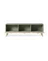 Conjunto de muebles para TV FOREST – Color Espiga Scandi / Eucalipto