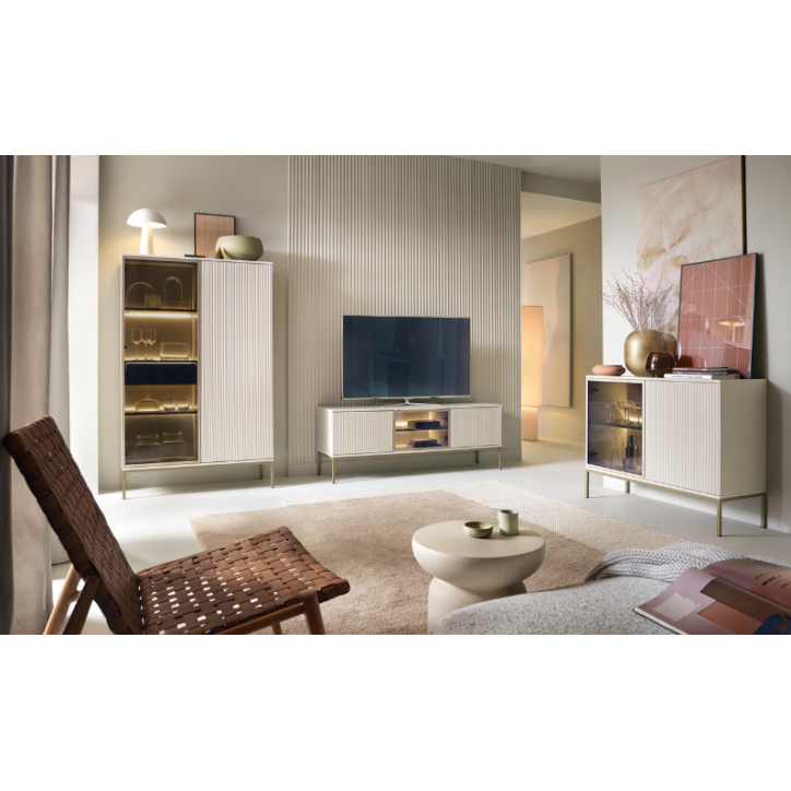 Set mobile TV SENTO – Colore Cashmere