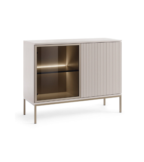 Ensemble meuble TV SENTO couleur Cachemire