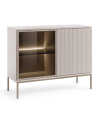 Ensemble meuble TV SENTO couleur Cachemire
