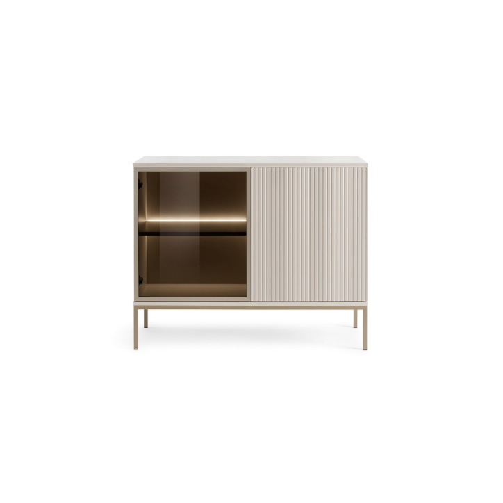 Ensemble meuble TV SENTO couleur Cachemire