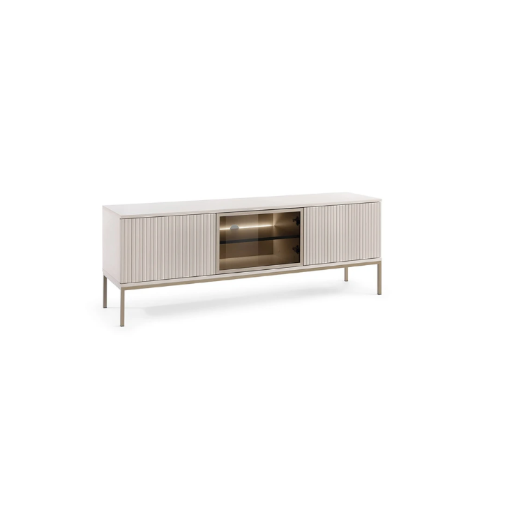 Ensemble meuble TV SENTO couleur Cachemire