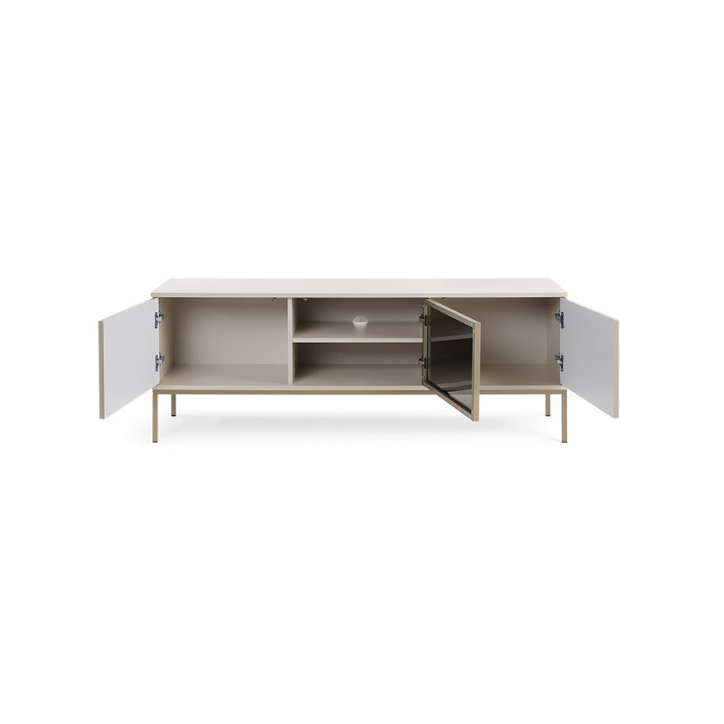 Ensemble meuble TV SENTO couleur Cachemire