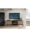 Conjunto de muebles para TV SENTO – Color Roble Wotan / Negro