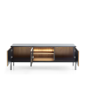 Conjunto de muebles para TV SENTO – Color Roble Wotan / Negro