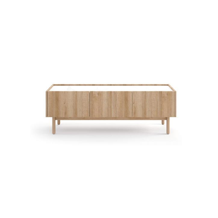 Conjunto de móveis para TV BOHO – Cor Carvalho Rivera
