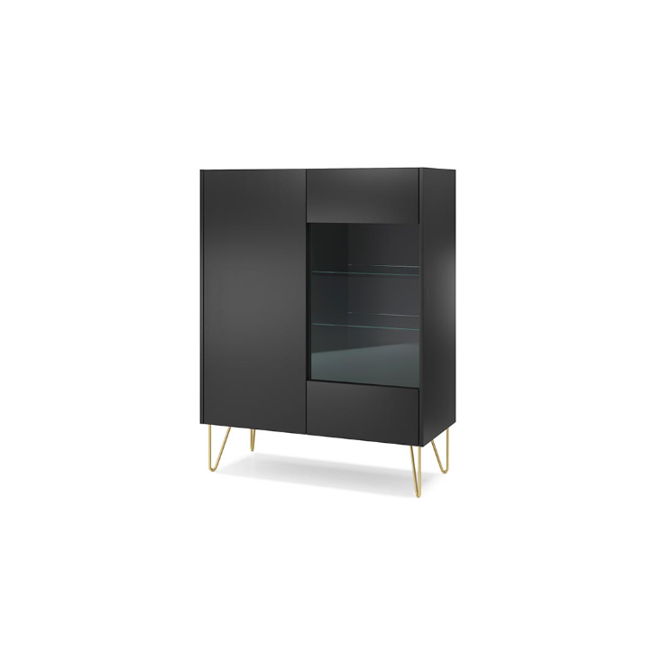 Ensemble meuble TV RAVEN couleur Noir