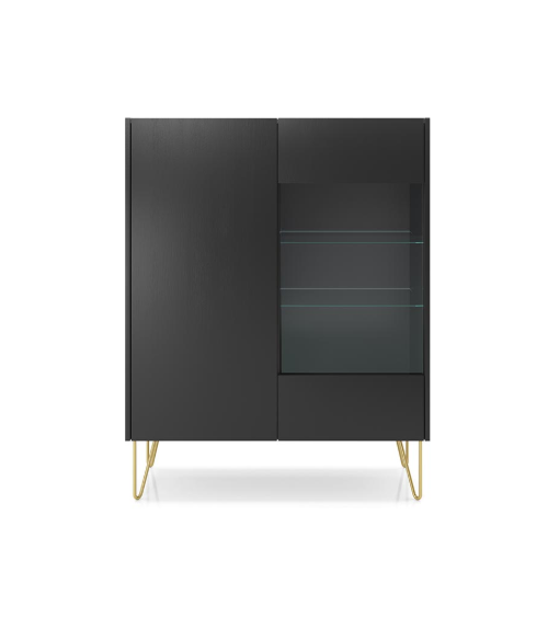 Conjunto de móveis para TV RAVEN – Cor Preto