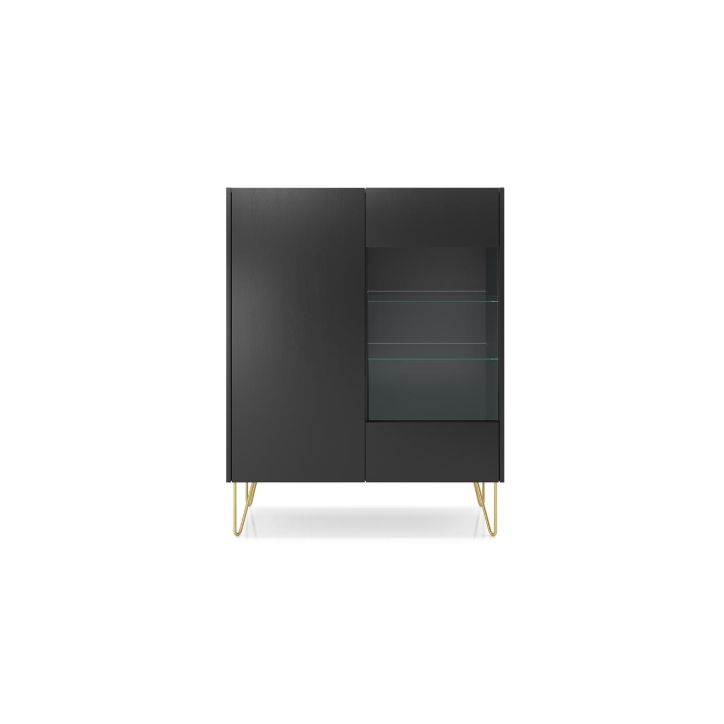 Ensemble meuble TV RAVEN couleur Noir